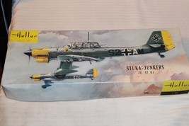 1/72 Scale Heller, Stuka-Junkers JU 87.B1 Airplane Kit #L-388 BN Open Box - £47.47 GBP