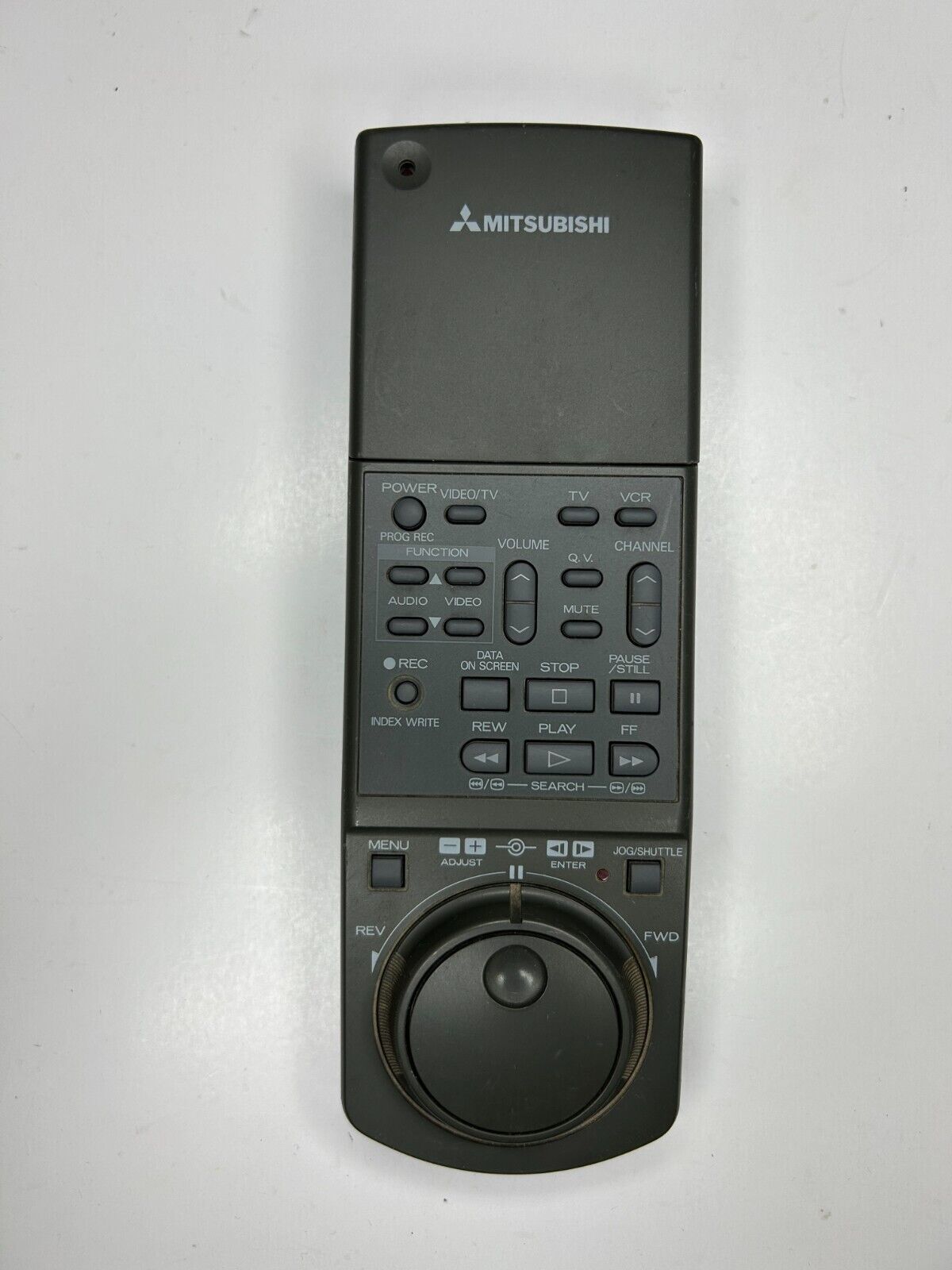 Mitsubishi 939P365010 TV VCR Remote Control, OEM for HSU62, HSU53 +  			
