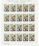 William H Johnson American Treasures Sheet 20 - Postage Stamps Scott 4653 - $35.95