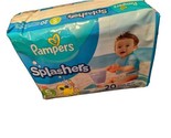 1 PACK 20pcs Pampers Splashers Disposable Swim Diapers SMALL 13-24 lb - $6.88