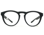 Dragon Eyeglasses Frames OPUS LL 002 Matte Black Round Full Rim 51-21-140 - $69.98