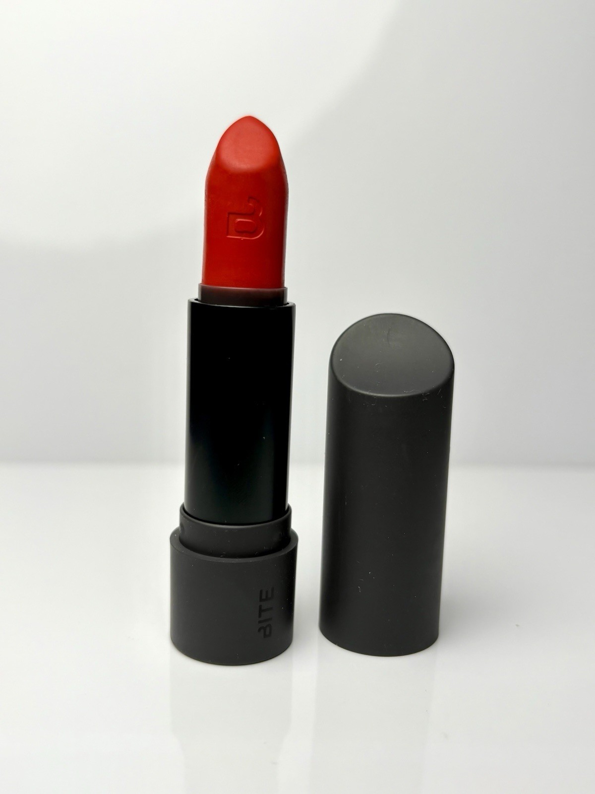 BITE BEAUTY Amuse Bouche Lipstick Persimmon 0.15oz Full Size New (Defect) - $34.64