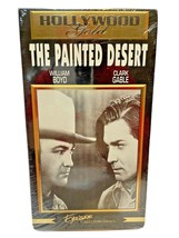VTG The Painted Desert VHS Hollywood Gold Clark Gable Excelsior Edition Sealed  - £11.39 GBP