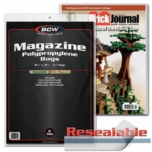 200 BCW Resealable Magazine Bags - Thick - $23.21