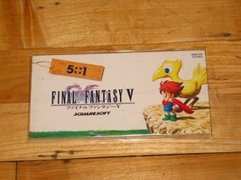 Final Fantasy V 5+1 CD Japanese 3&quot; 3-inch CD 8cm soundtrack import 5 out... - £29.06 GBP