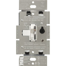 Lutron AYCL-153P-WH 120V White 150W Single-Pole/3-Way Ariadni CFL and LE... - $16.83