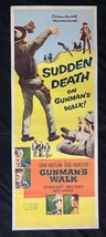 Gunman&#39;s Walk Insert Movie Poster 1958 Van Heflin - £102.03 GBP