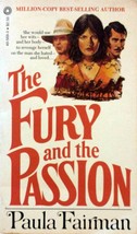 The Fury and the Passion by Paula Fairman / 1979 Historical Romance Paperback - £0.88 GBP