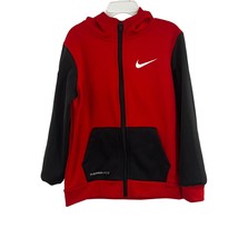 Nike Thermafit Zip Front Hoodie Red 7 New - £16.76 GBP
