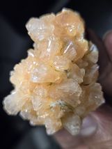 Set of Three Small Peach Stilbite Minerals Specimens-Healing Crystals - $44.54