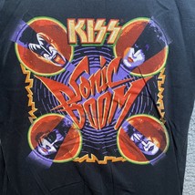 Kiss Band Sonic Boom Tour Promo Shirt Womens XL Black Music - $13.50