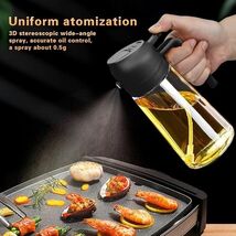 2 in 1 Oil Sprayer Bottle 470ml for Cooking Kitchen Baking BBQ Salad Air... - $16.14