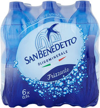 San Benedetto Sparkling water 16.9 oz plastic (PACKS OF 12) - £31.60 GBP