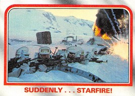 1980 Topps Star Wars ESB #40 Suddenly Starfire! Hoth Rebel Troops - £0.70 GBP