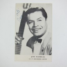 Jose Madrigal Photo Guitarist ESV Cincinnati WHIO Dayton Ohio Vintage 1950s RARE - £39.81 GBP