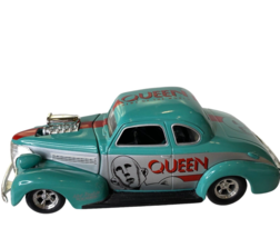 Queen &#39;39 Chevy Racing Champions Hot Rockin #23 Steel Die Cast Car 1:24 - £10.41 GBP