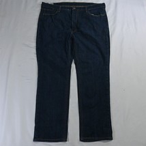 Levi&#39;s 42 x 30 541 Athletic Taper Dark Wash Flex Denim Jeans - £23.22 GBP