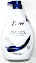Dove Deeply Nourishing Beauty Body Wash Repair Nourish Dry Skin 33.8 Fl Oz - £21.76 GBP