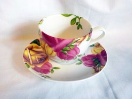 Vintage Royal Albert COUNTRY ROSE Cup and Saucer 2011-2013 - £11.76 GBP