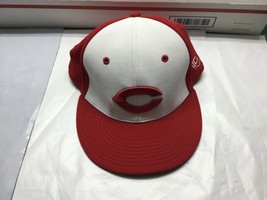 OC Sports MVP Series Baseball Hat Cap Q3 technology Size L/XL red/white - £7.88 GBP
