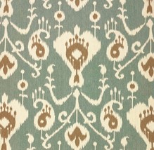 Magnolia Home Java Ikat Spa Blue 100% Multipurpose Cotton Fabric By Yard 54&quot;W - £7.96 GBP