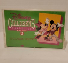 Vintage 1979 Disney Children&#39;s Favorites Songs, Vol 3 Cassette &amp; Vol 2 Inlay - £13.87 GBP