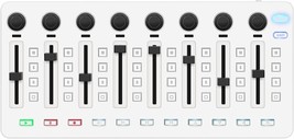 With Eight Assignable Control Actuators, Eight Knobs, And A Rechargeable - £57.80 GBP