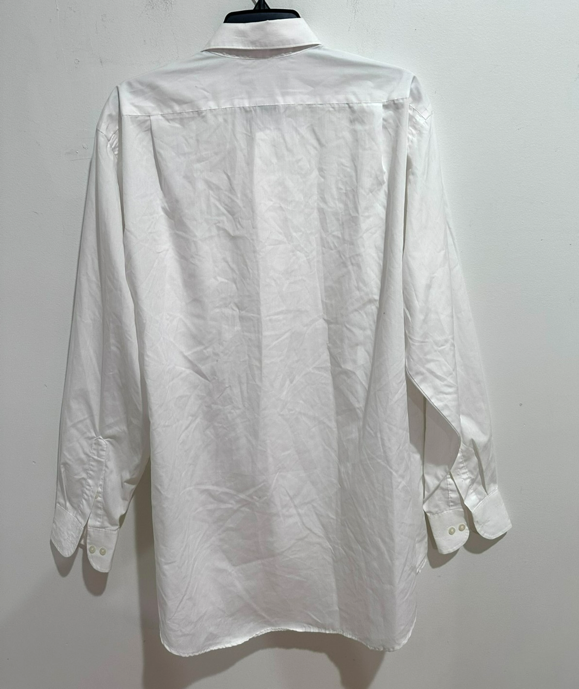 BARRINGTON Men’s 17 36/37 White Long Sleeve Cotton Dress Shirt Button-Up Item image 5