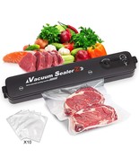 Food Vacuum Sealers Automatic Food Saver Meal Storage Air Sealing Preser... - £25.31 GBP