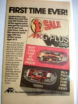 1979 Aurora AFX G-Plus Cars Color Ad HO Slot Cars - $7.99