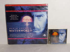Water World: Early Cd Case Dvd + Waterworld Letterbox Laserdisk - Free Shipping - £27.53 GBP