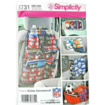 Car Organizer Simplicity 2007 Sewing Pattern 3731 Back Seat Storage Trun... - $159.90 MXN