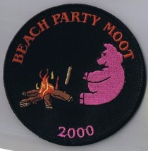Boy Scouts Canada Patch 2000 Beach Party Moot 3.5&quot; - £7.75 GBP