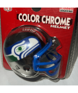 NFL SEATTLE SEAHAWKS MINIATURE HELMET (Riddell Color Chrome) NEW - $21.56