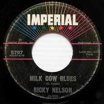 Ricky Nelson - You Are The Only One / Milk Cow Blues [7&quot; 45 rpm Single] - £3.65 GBP
