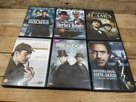 X6 Sherlock Homes DVD Movie Lot Sherlock Holmes Collection - £23.22 GBP
