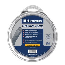 Husqvarna string trimmer line .095-Inch 140ft spool Titanium Force High efficien - £16.69 GBP