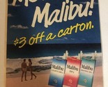 1988 Malibu Cigarettes Print Ad Advertisement pa22 - $6.92