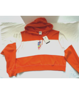 NIKE Sportswear DNA Hoodie Loose Fit Orange/ white womens size XL nwt - £30.71 GBP