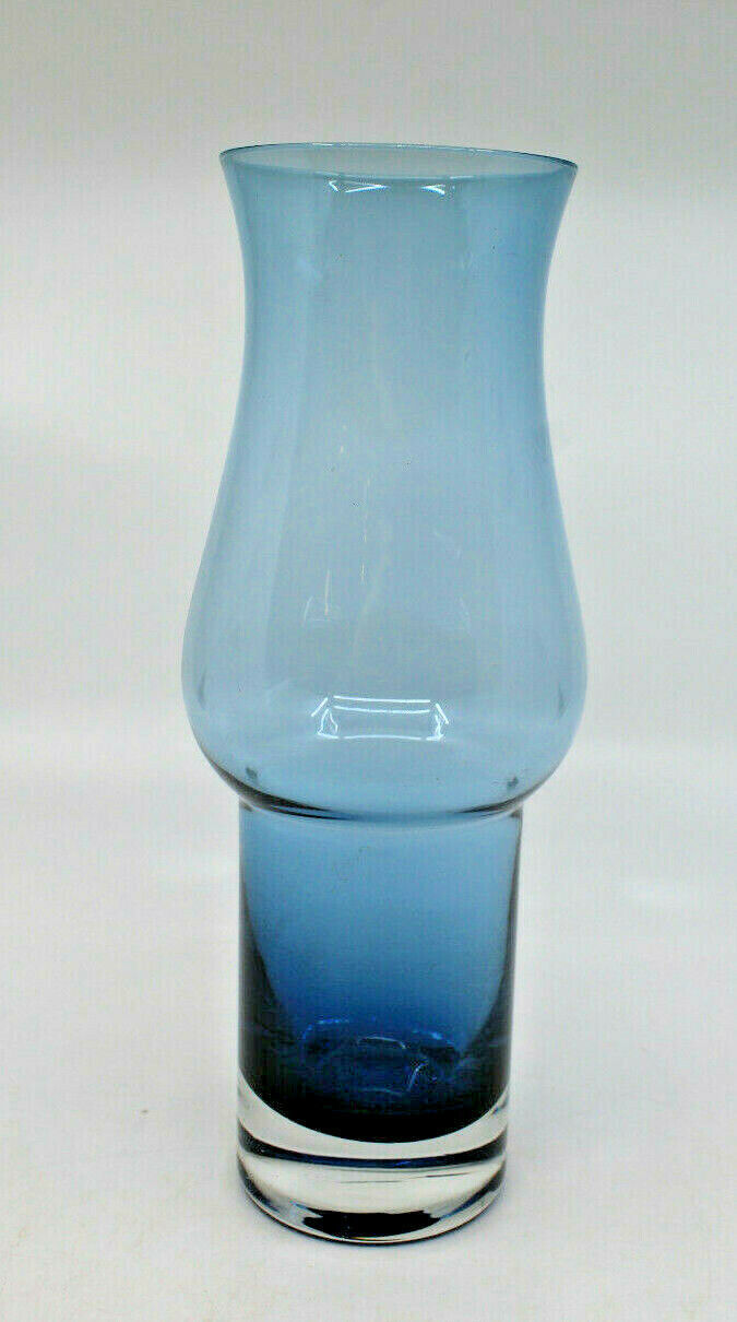 Primary image for Aseda Glasbruk Sweden Art Glass Vase Light Blue Swedish Bo Borgstrom Vintage