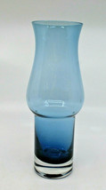 Aseda Glasbruk Sweden Art Glass Vase Light Blue Swedish Bo Borgstrom Vin... - $65.12
