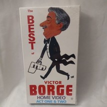 VINTAGE The Best of Victor Borge Act One and Two VHS 1994 Piano Music Co... - £7.79 GBP