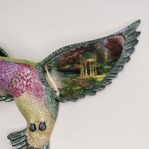 Thomas Kinkade Garden Prayer Beauty In Flight Hummingbird Wall Decor - $42.06