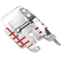 4129274-45 Snap On Clear Plastic 1/4 Inch Quilting Presser Foot With Gui... - $20.99
