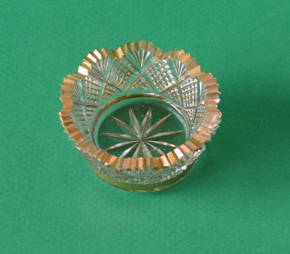 Miniature Item-Vintage Pressed Glass Dish, Early American - $17.00