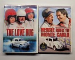 Disney DVD Lot Herbie Goes To Monte Carlo &amp; The Love Bug - £9.54 GBP