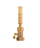  Heavy-Duty Brass Adjustable Twist Hose Nozzle with Garden Hose Shut off... - $298.79 MXN