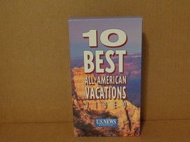 U.S. News &amp; World Report - 10 Best All-American Vacations Video (VHS) - £3.43 GBP