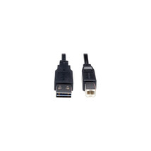 Eaton UR022-003 EATON TRIPP LITE SERIES UNIVERSAL REVERSIBLE USB 2.0 CAB... - $24.35
