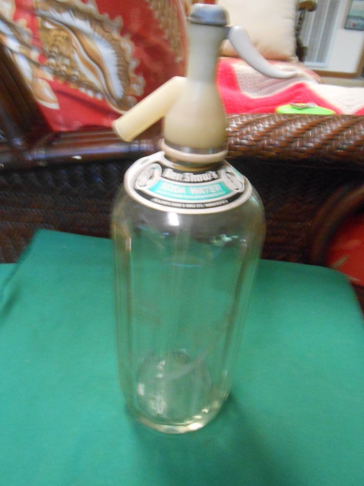 Primary image for Vintage BEN SHAW'S Soda Water BOTTLE (Seltzer) Etched Lettering B.Shaw & Sons #3